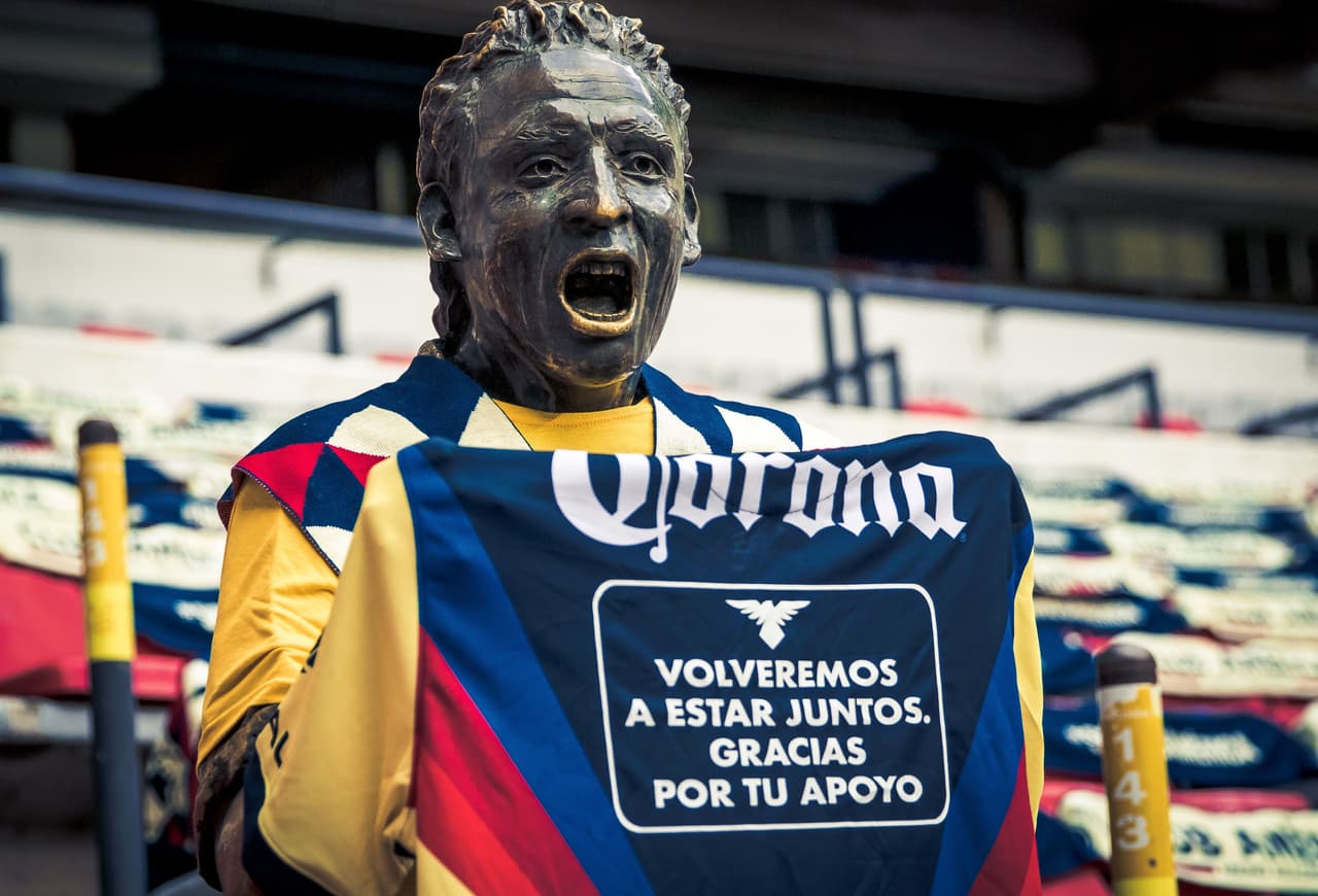 ¡Gran detalle! América homenajea a su afición en el Estadio Azteca