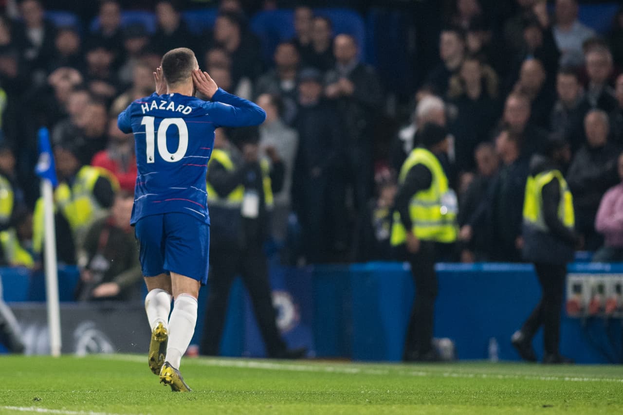 El festejo del belga llamó la atención de todos en el estadio londinense y al finalizar el partido él mismo lo explicó en sus redes sociales.