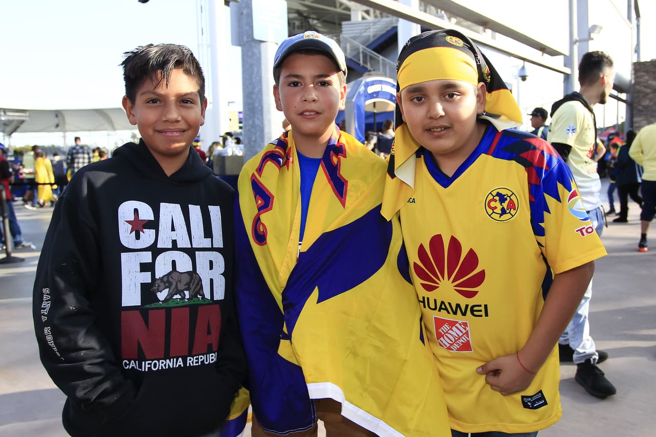 Los fanáticos de América y Atlas están listos para el partido amistoso que se llevará a cabo en el Dignity Health Sports Park de Carson, California.