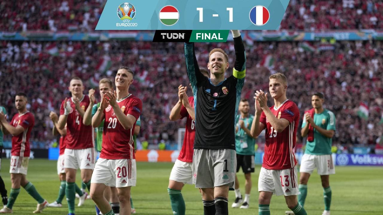 Partidazo de Hungría que hizo sufrir a Francia en la Euro 2020