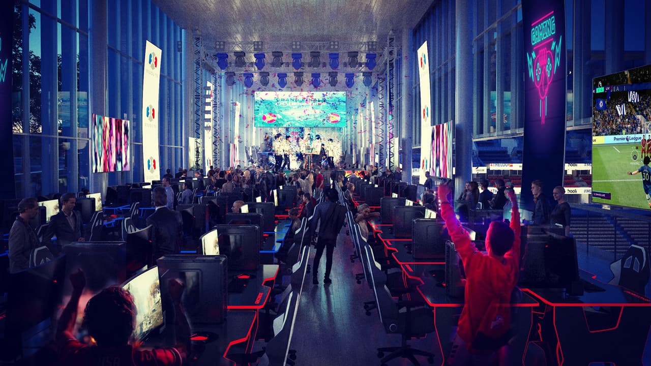 El estadio servirá como centro de reunión para diferentes actividades lúdicas, vinculadas o no al fútbol.