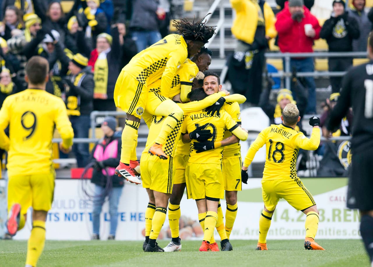 Milton Valenzuela marca su primer gol para el Crew, que alarga su invicto ante D.C. United