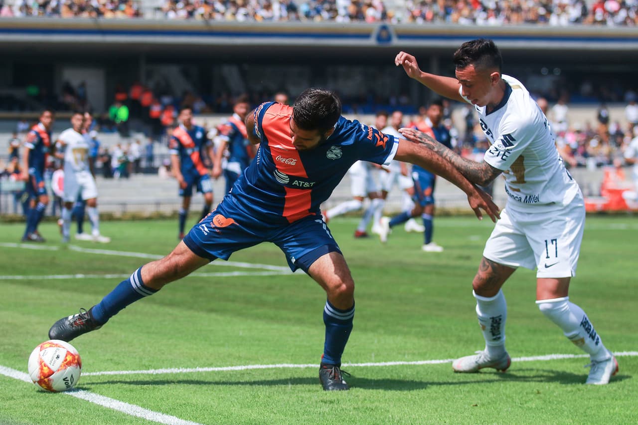 Puebla empujó y para el segundo tiempo se fue por el descuento y a lo mejor la igualdad.