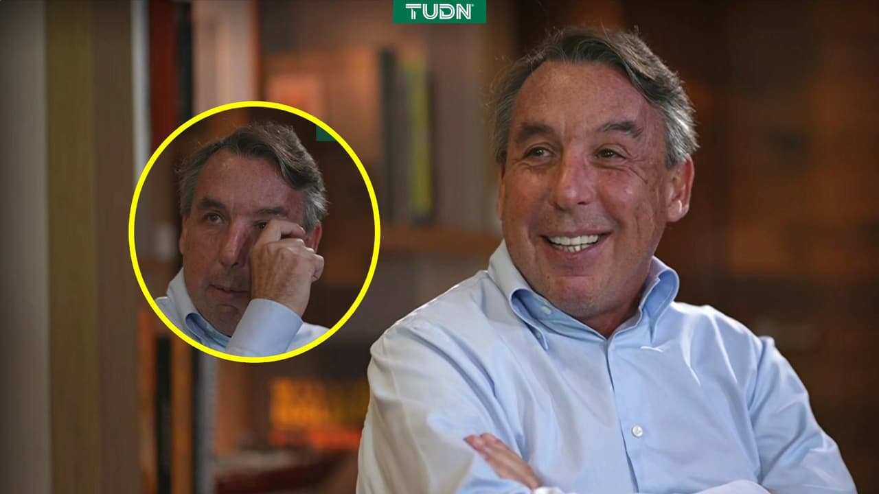 Emilio Azcárraga se conmueve al recordar cuando le dieron el Mundial a México