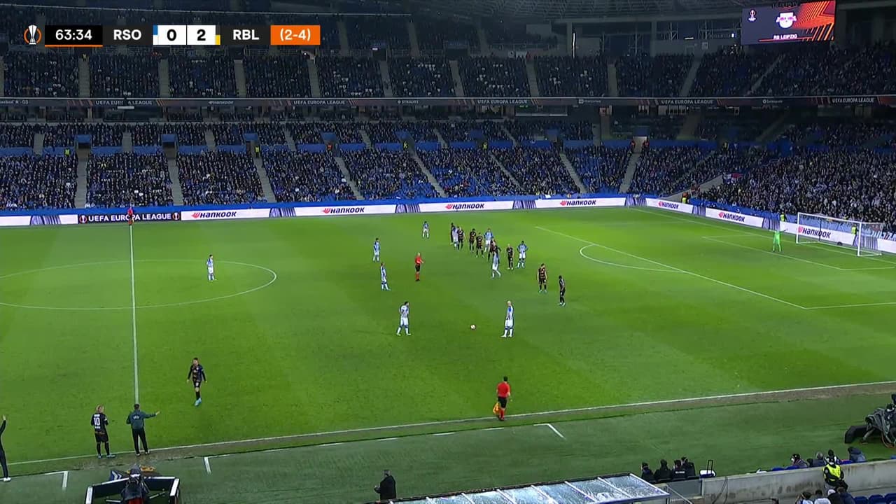 ¡Descuenta y la Real Sociedad vive ante el Leipzig!