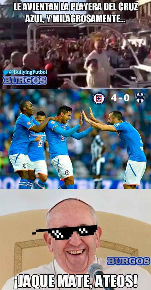 Las respectivas goleadas sufridas por América y Monterrey fueron el pretexto perfecto para que las redes sociales se llenaran de divertidos Memes. Aquí los mejores.