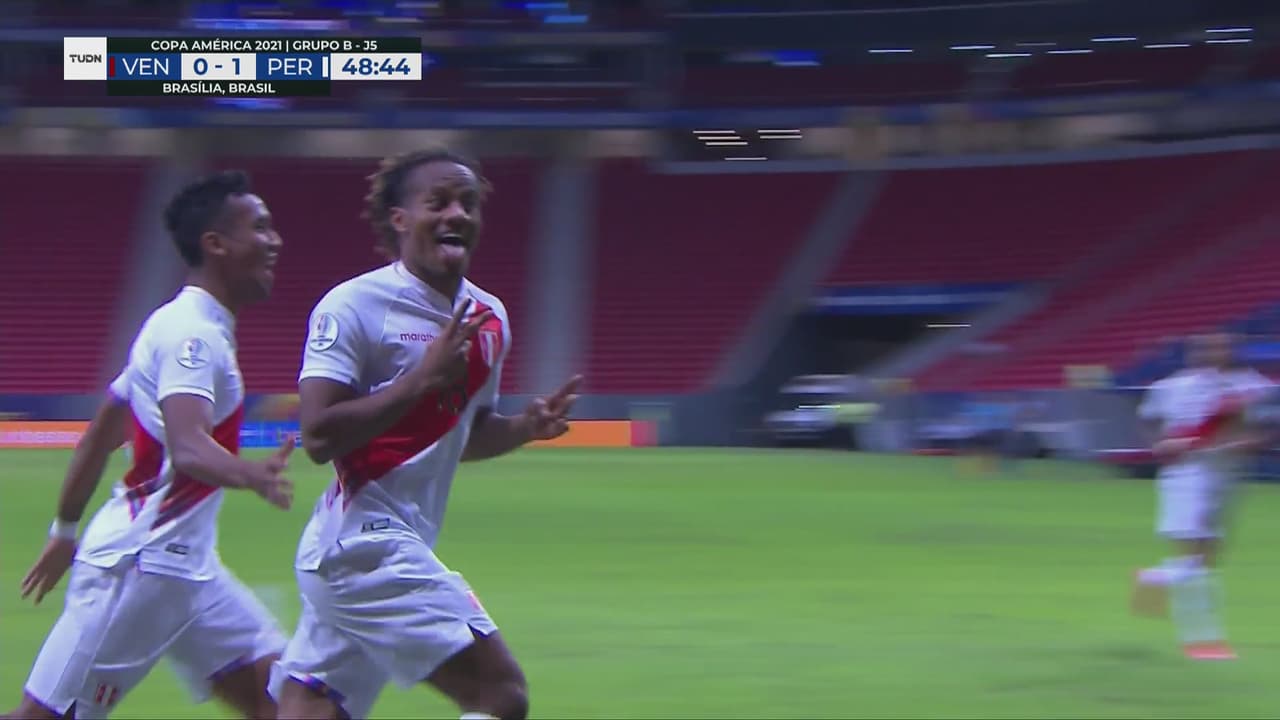 ¡Enredo en Venezuela! Carrillo se encuentra el 1-0 para Perú