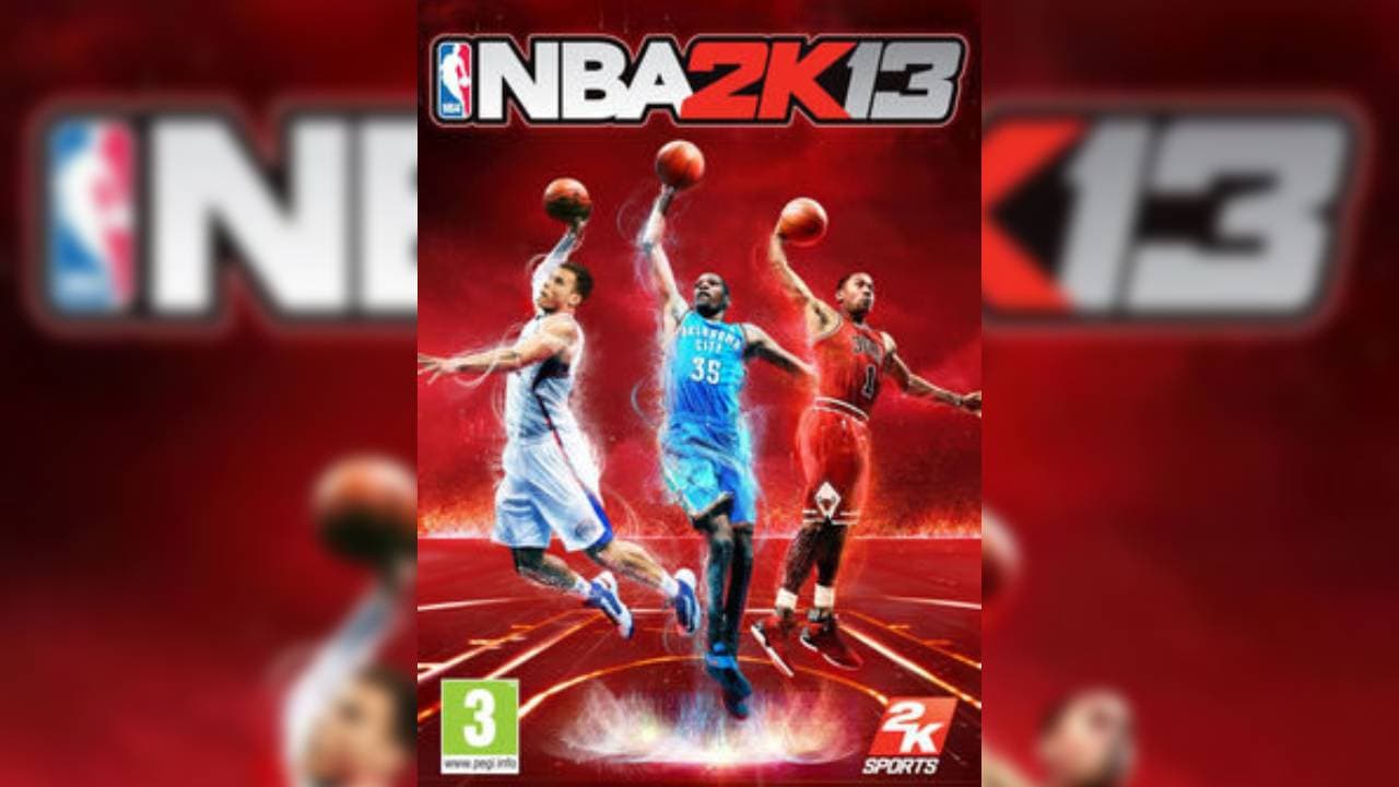 NBA 2K13 | Dejando las portadas ‘retro’ a un lado, para la edición 2013 aparecieron Kevin Durant, Blake Griffin y Derrick Rose.