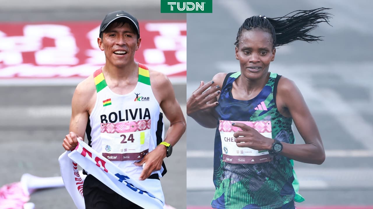 Héctor Garibay impone récord en Maratón de la Ciudad de México