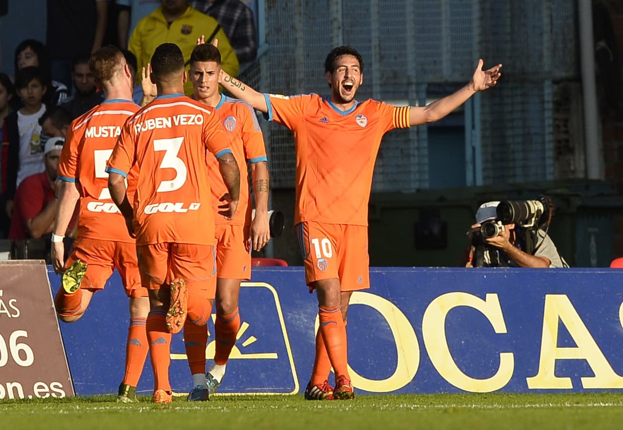 Valencia se da un respiro con un balsámico triunfo en Copa del Rey sobre el Barakaldo