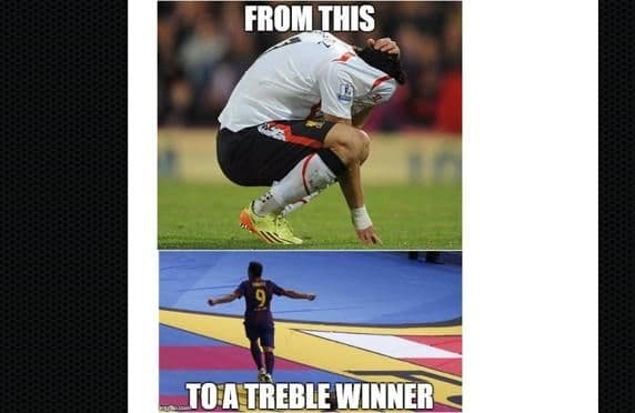 Las bromas no se hicieron esperar tras el título que obtuvo el Barcelona de la MSN con burlas para la Juventus, Real Madrid y hasta Cristiano Ronaldo.