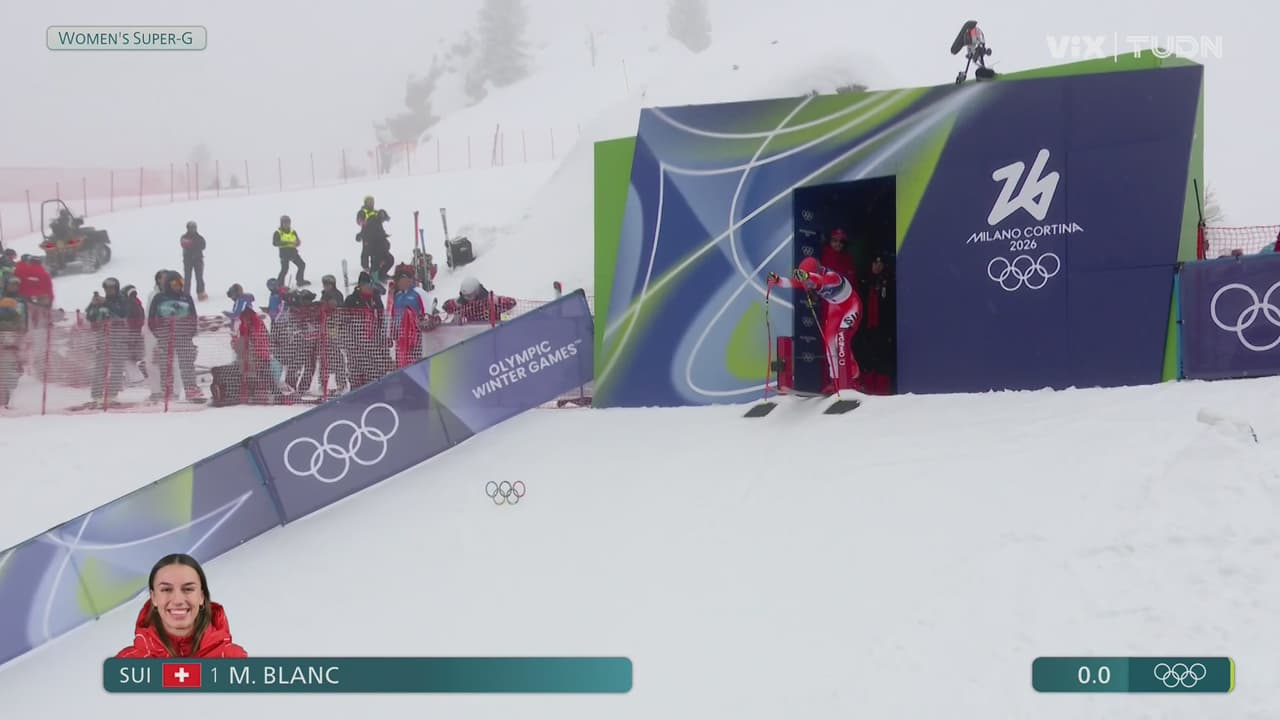 ¡Inicia la Super G en el esquí alpino!