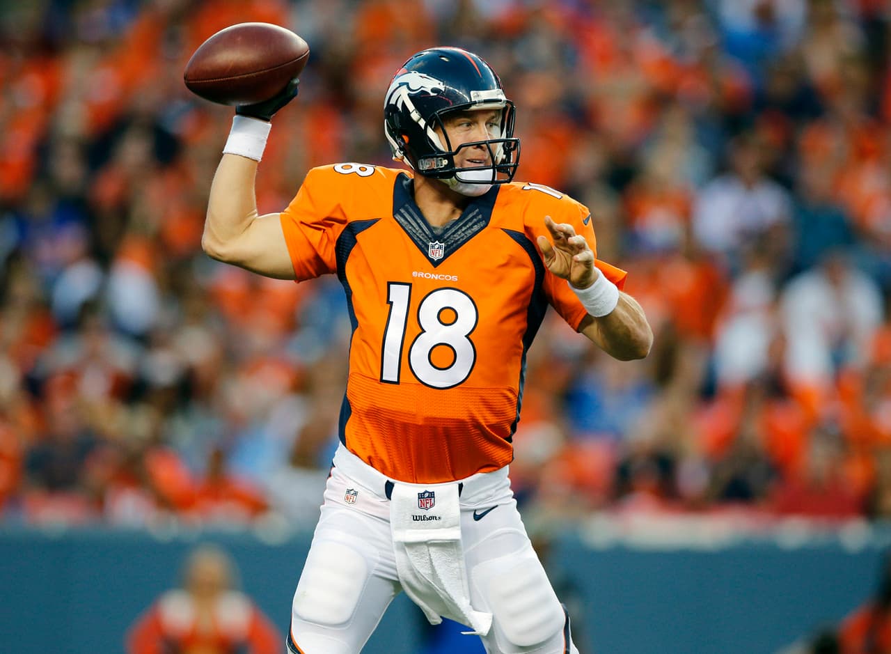 #13 PEYTON MANNING, Denver Broncos - $17,000,000. Dos años, $34,000,000 totales (AP-NFL).