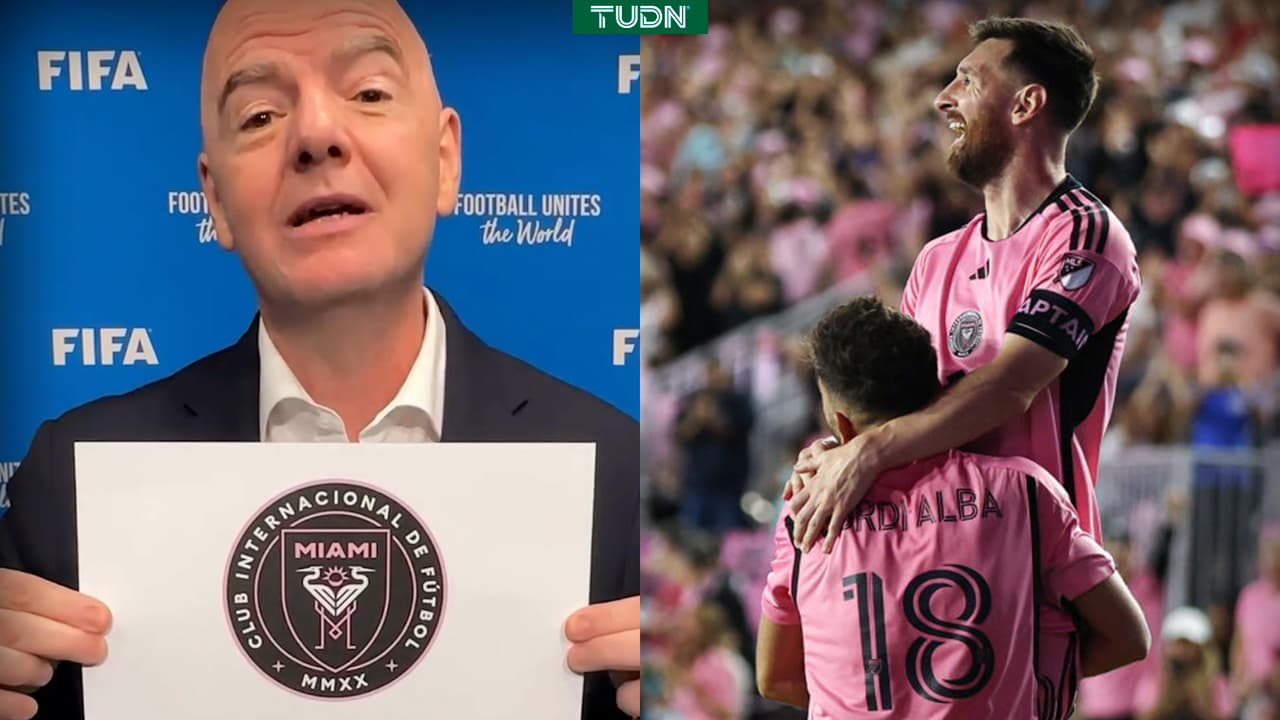 ¡Oficial! Infantino anuncia que Inter Miami jugará el Mundial de Clubes