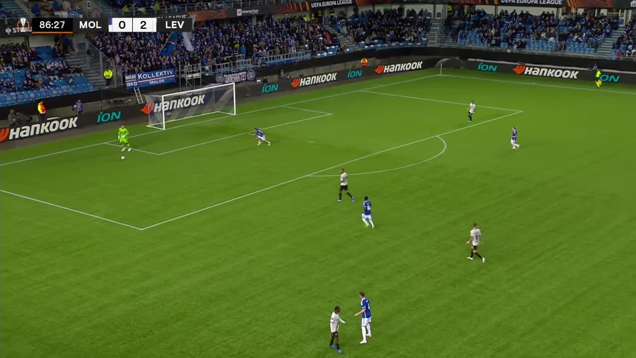 ¡GOL!  anota para Molde. Emil Breivik