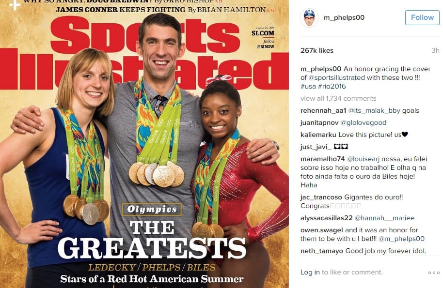 Tweets olímpicos: Estrellas en Río