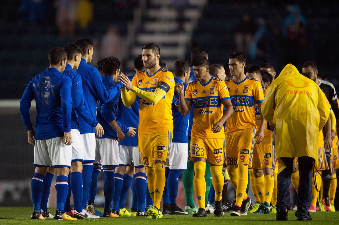 Jugando como local, Tigres no le gana a Cruz Azul desde el 18 de octubre de 2014.