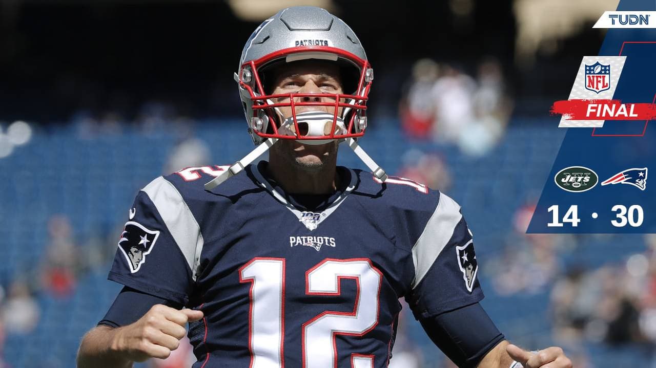 Paso perfecto de Patriots sobre Jets