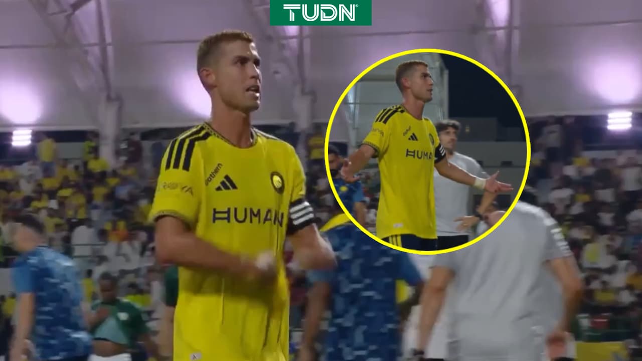 Cristiano Ronaldo explota tras errores de Al-Nassr y ¡lo sustituyen!