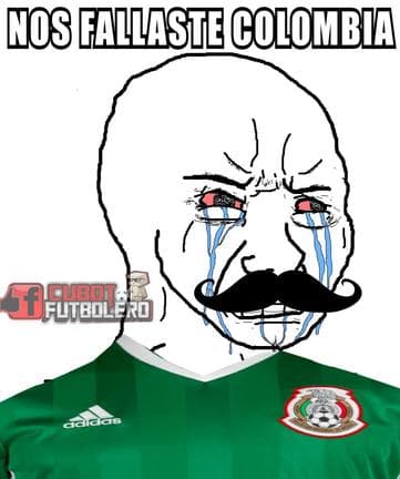 Memes del partido de Chile contra Colombia.