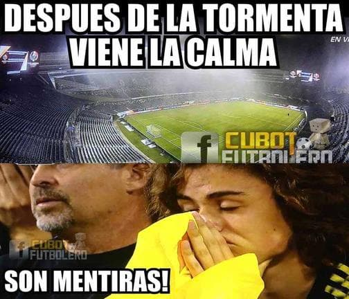 Memes del partido de Chile contra Colombia.
