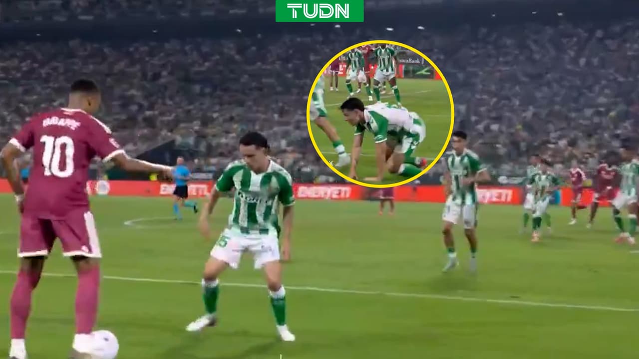 Fidalgo vs. Mbappé: la jugada que hizo explotar el estadio