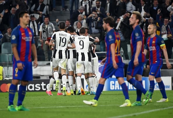 El Barcelona pierde 3-0 ante Juventus y se queda al borde de la eliminación
