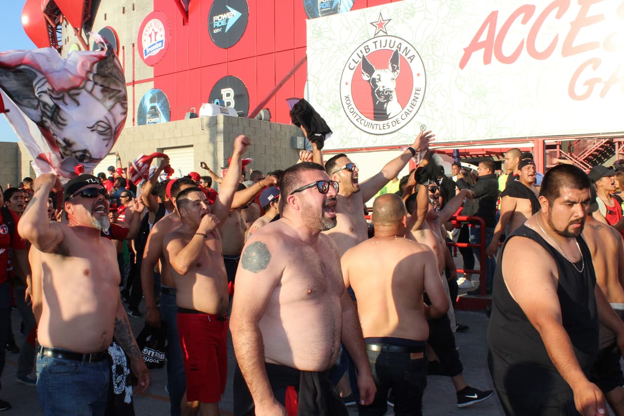 La afición de Tijuana se ha convertido en una de las más fieles del fútbol mexicano, esto motivado por los buenos resultados del equipo.