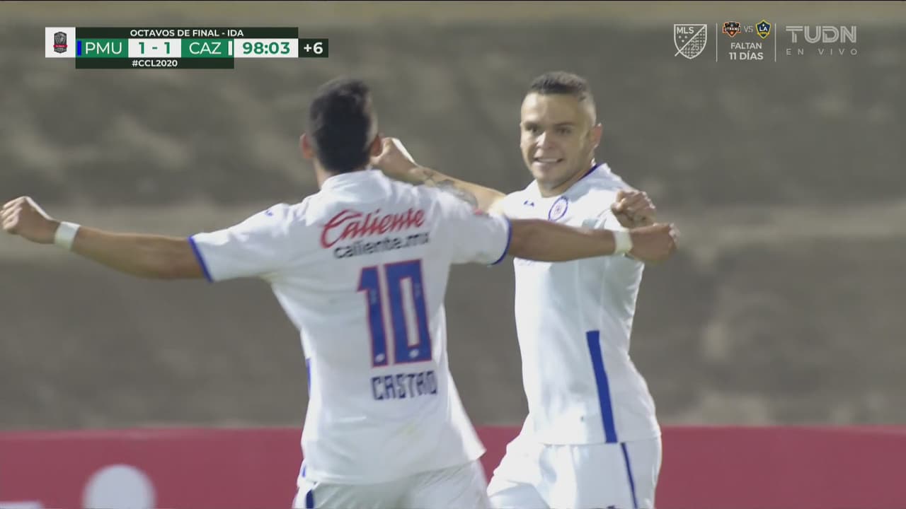 ¡Cruz Azul se envalentona y le da vuelta al marcador a través del 'Cabecita' Rodríguez!