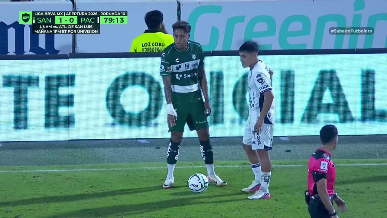 ¡TIRO ATAJADO! disparo por Ezequiel Bullaude.