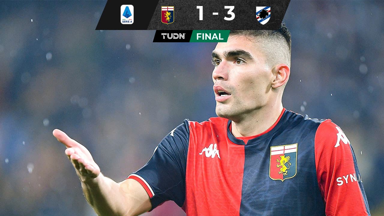Johan Vásquez pierde la titularidad y Genoa cae en el derbi