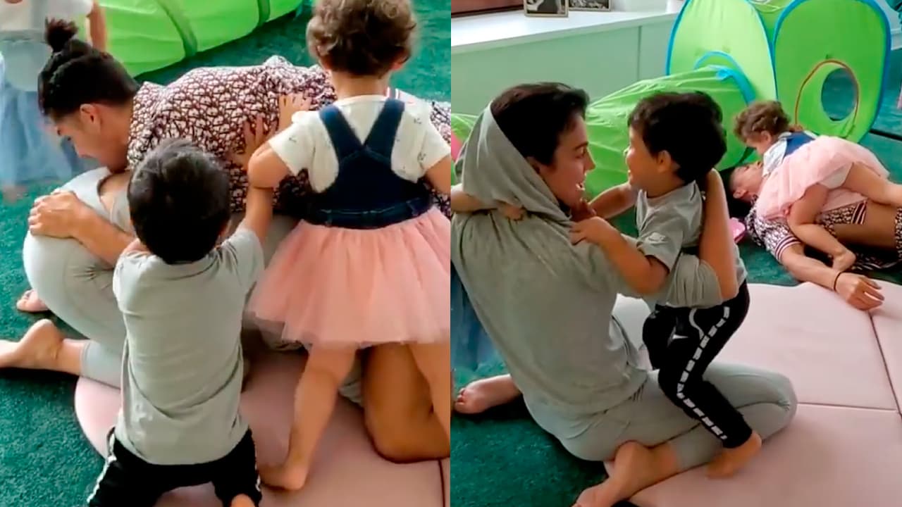 Cristiano Ronaldo, Georgina y el juego más tierno con sus hijos