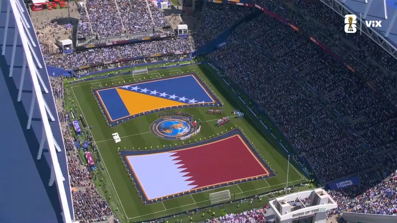 ¡Todo listo en Toronto y Seattle! Suenan los himnos de Bosnia y Catar