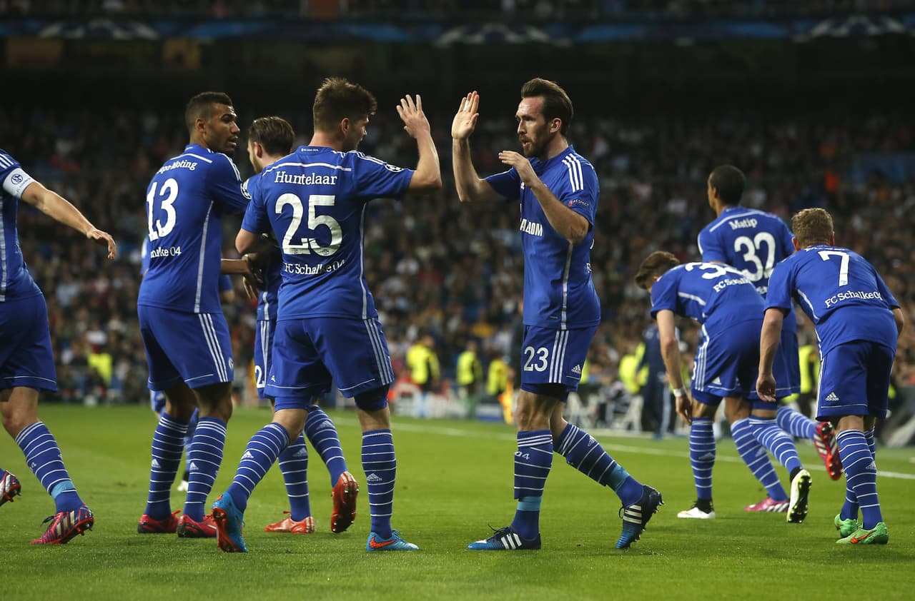 8. Schalke 04 (Alemania): 83 goles en 58 partidos de la Champions League.