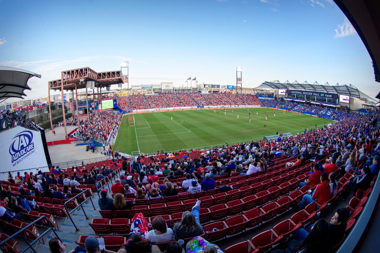 El Toyota Stadium, en Frisco, Texas.