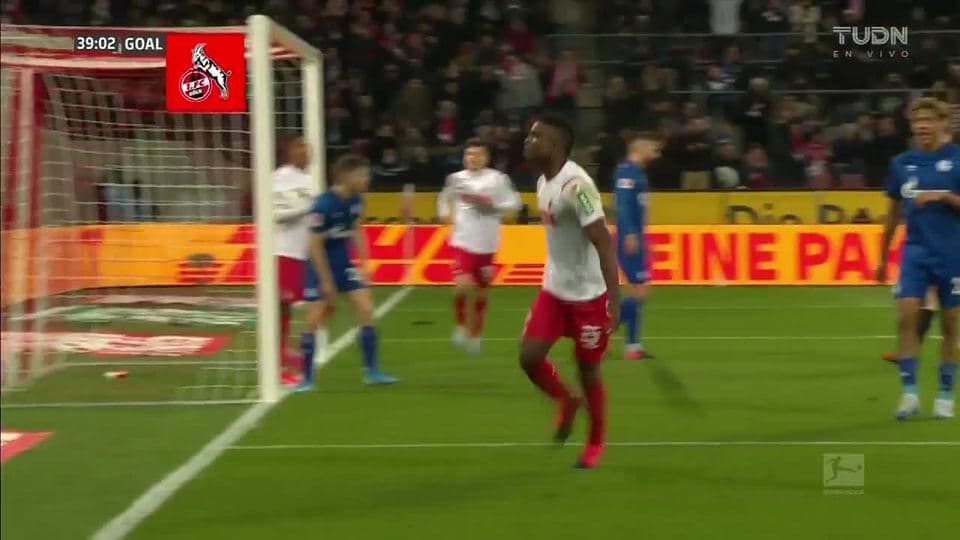 ¡GOOOL! Jhon Córdoba anota para 1. FC Köln