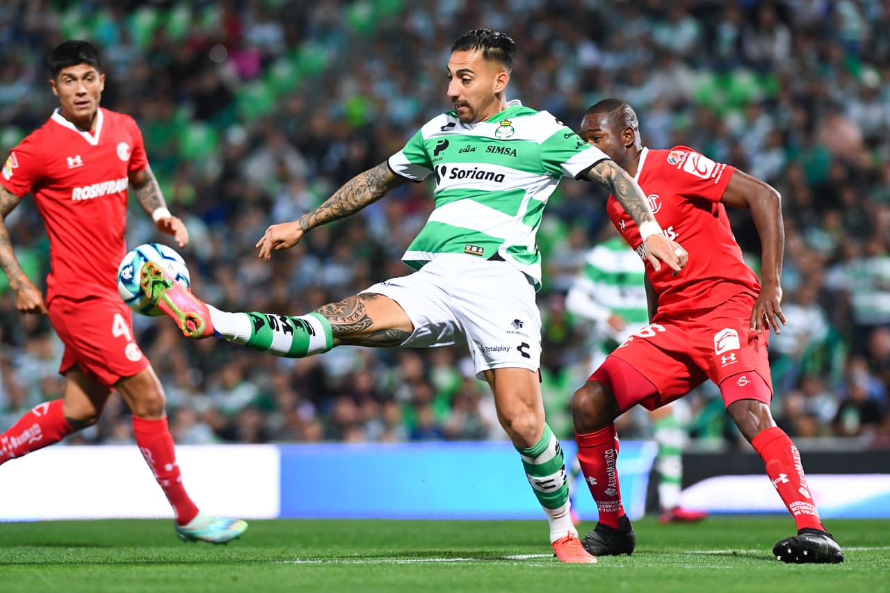 Toluca goleó 0-5 a Santos en el TSM en partido pendiente de la Jornada 7 del Clausura 2023.