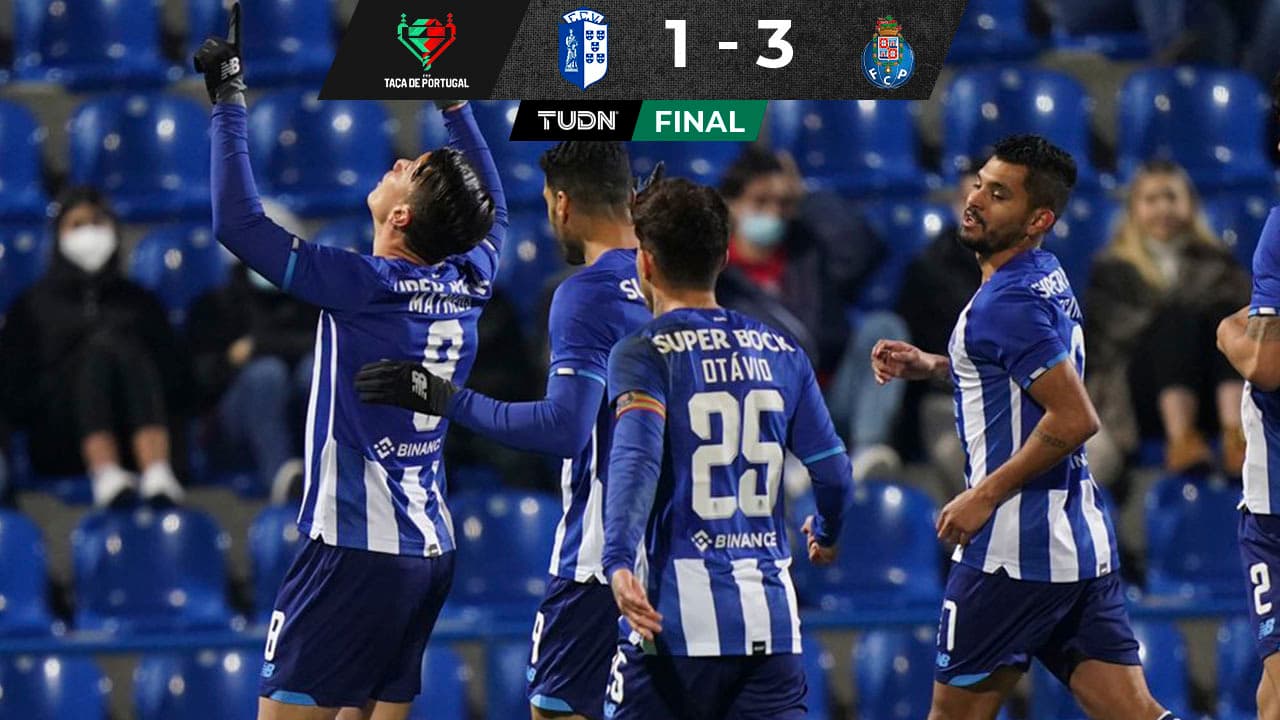 FC Vizela 1-3 Porto, Taça de Portugal, resumen y crónica