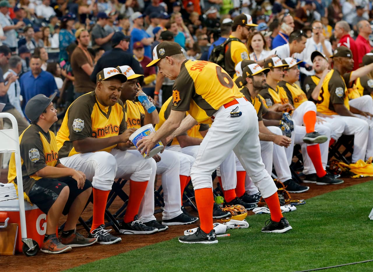 El juego All-Star Legends & Celebrity fue diversión para todos.