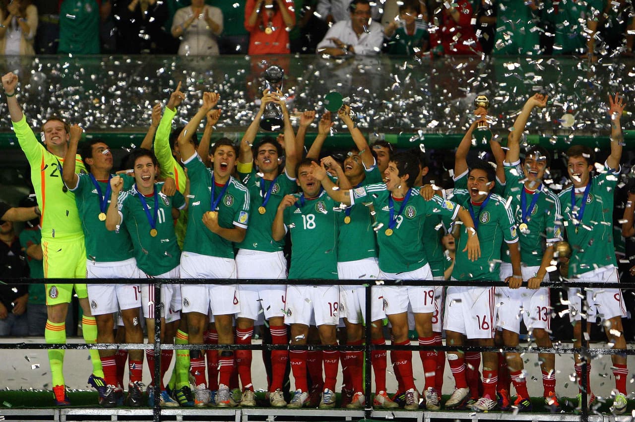 México venció 2-0 a Uruguay en el Estadio Azteca en la Copa del Mundo Sub 17 2011. De ese grupo, sólo dos futbolistas cumplieron el sueño europeo.