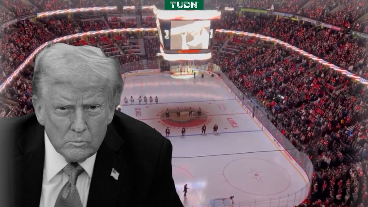 Abuchean himno estadounidense en partido de hockey en Canadá tras aranceles de Trump