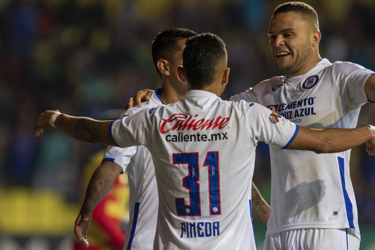Cruz Azul, nuevo líder; América, segundo y Chivas, en los ocho primeros