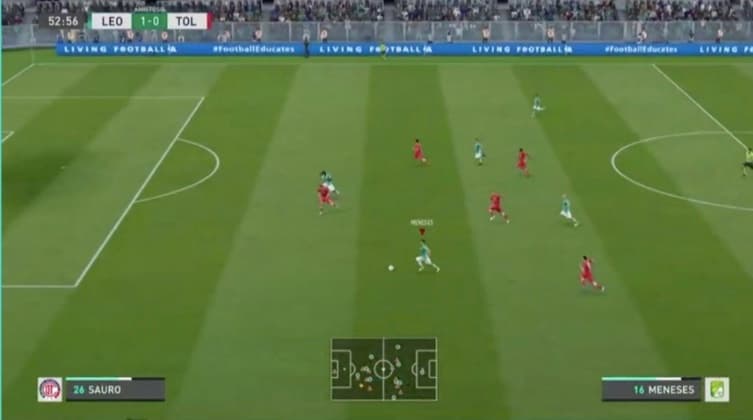 Con un control total desde el inicio del partido, Nicolás Sosa logra vencer al Toluca de Felipe Pardo y se enfrentarán a la Águilas del América en la final de la eLiga MX.