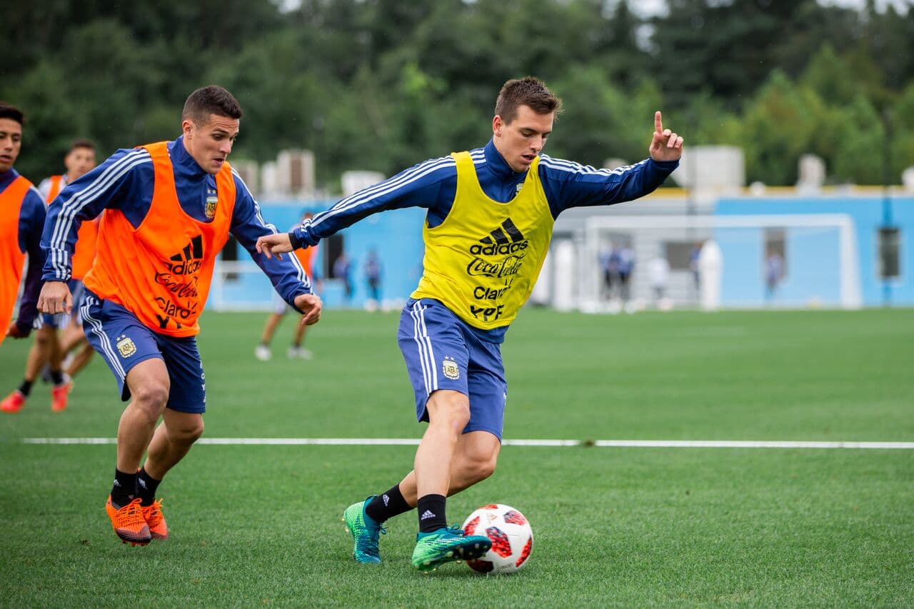 Esta temporada con los colores del Real Betis de LaLiga de España, Giovani Lo Celso fue uno de los elementos más sólidos del conjunto entrenado por Lionel Scaloni en el amistoso frente a Guatemala. (New York City FC)