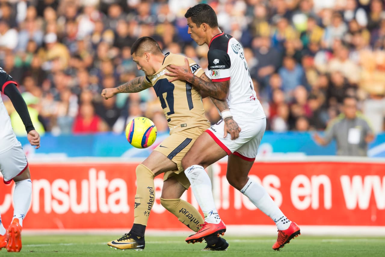 Con siete goles marcados en el torneo, Pumas cuenta con la mejor ofensiva del Clausura 2018 junto con Pachuca.