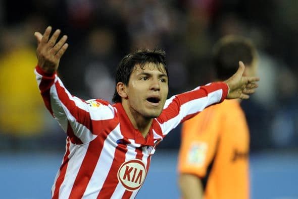 El 'Kun' hizo el segundo del Atlético y le devolvió la emoción al partido.