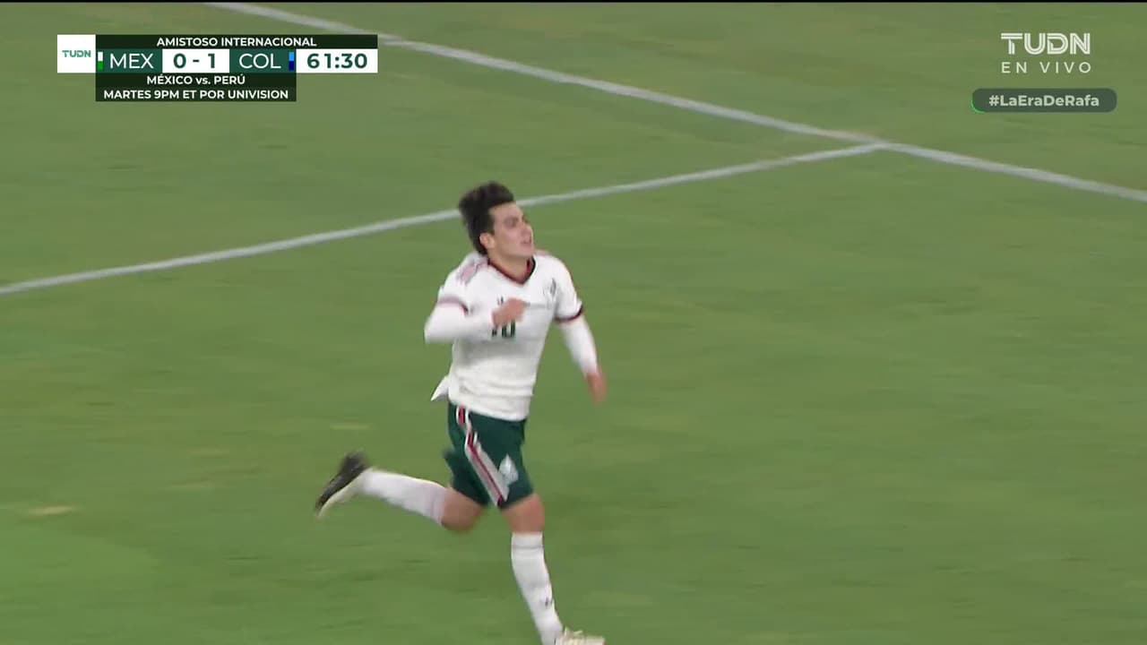 ¡Vístete, Morita! Primer golazo de Gilberto Mora con la selección