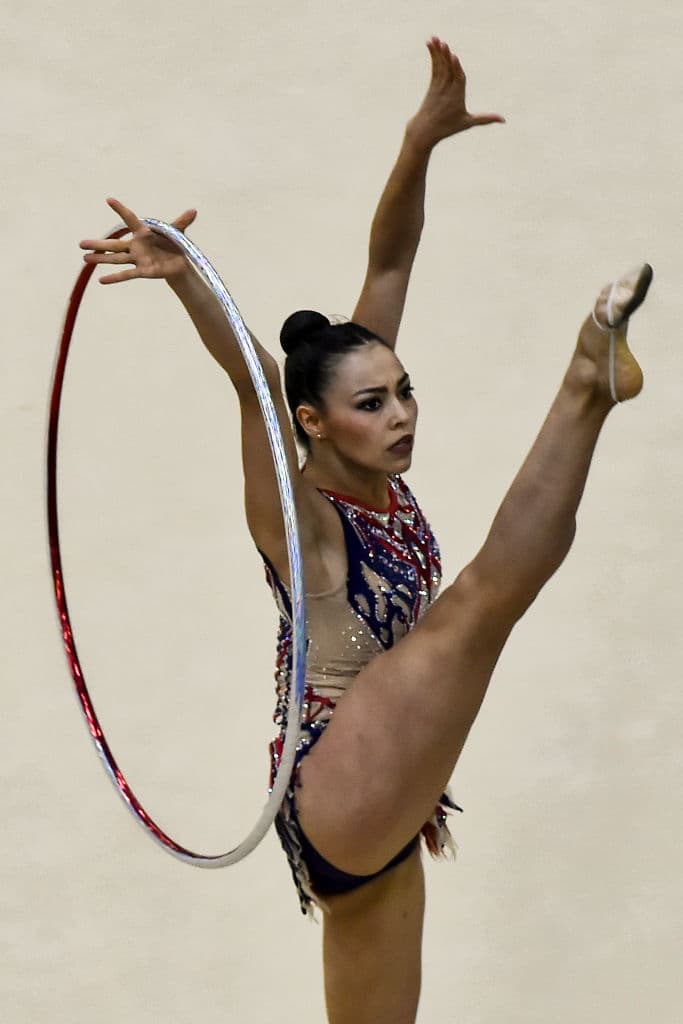 Castillo, que en 2009 fue la segunda mejor gimnasta latinoamericana en la Copa Mundo de Portugal con tan solo 18 años, cortó ese receso para reaparecer en el Nacional en Guadalajara en 2017.