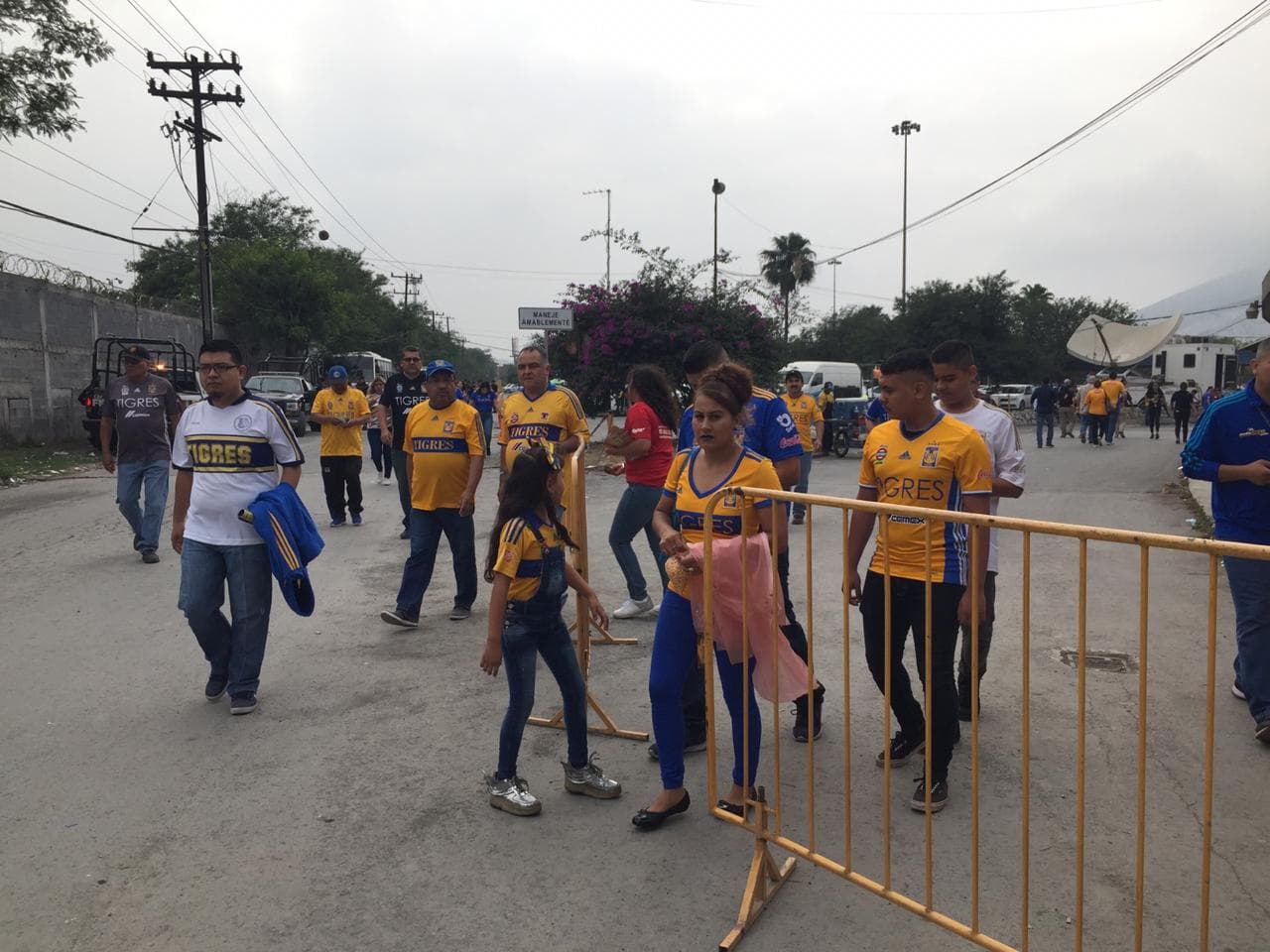 Después del 1-1 en la ida, los fanáticos de Tigres llegan al 'Volcán' para el juego de vuelta de Cuartos de Final del Clausura 2019 contra Pachuca.
