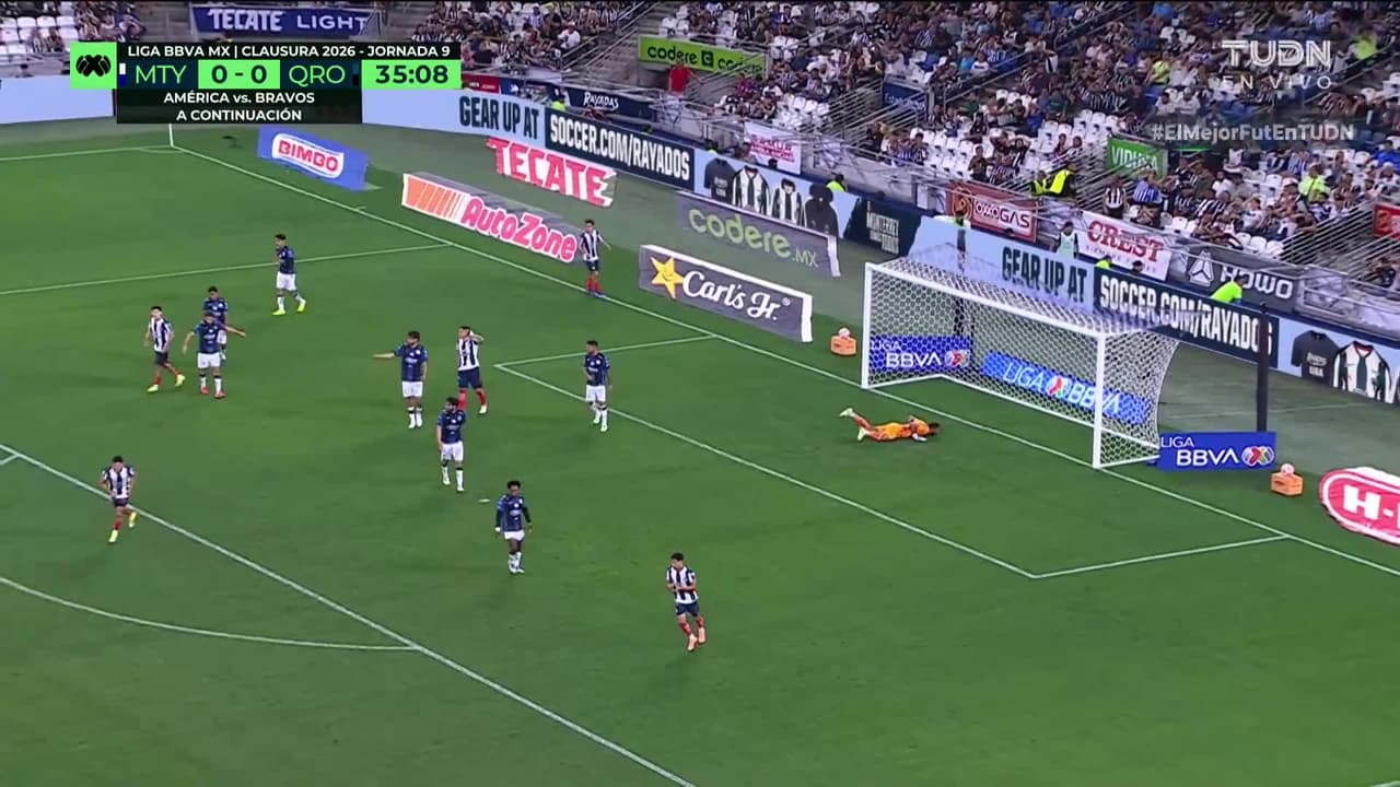 ¡TIKI TAKA Rayado y el Monterrey se queda a nada del gol!